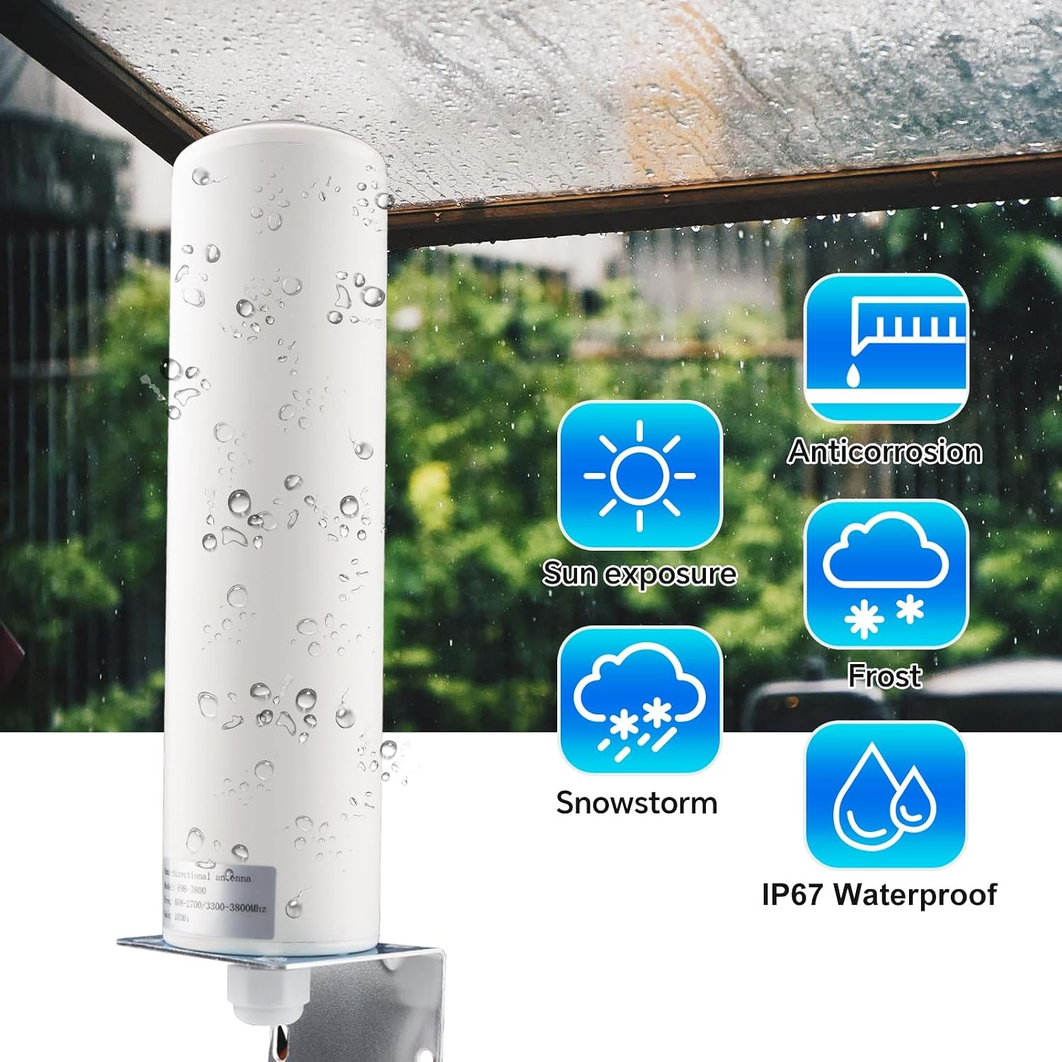 5G/4G LTE Außenantenne 10dBi - Wetterfest - bis zu 33% günstiger