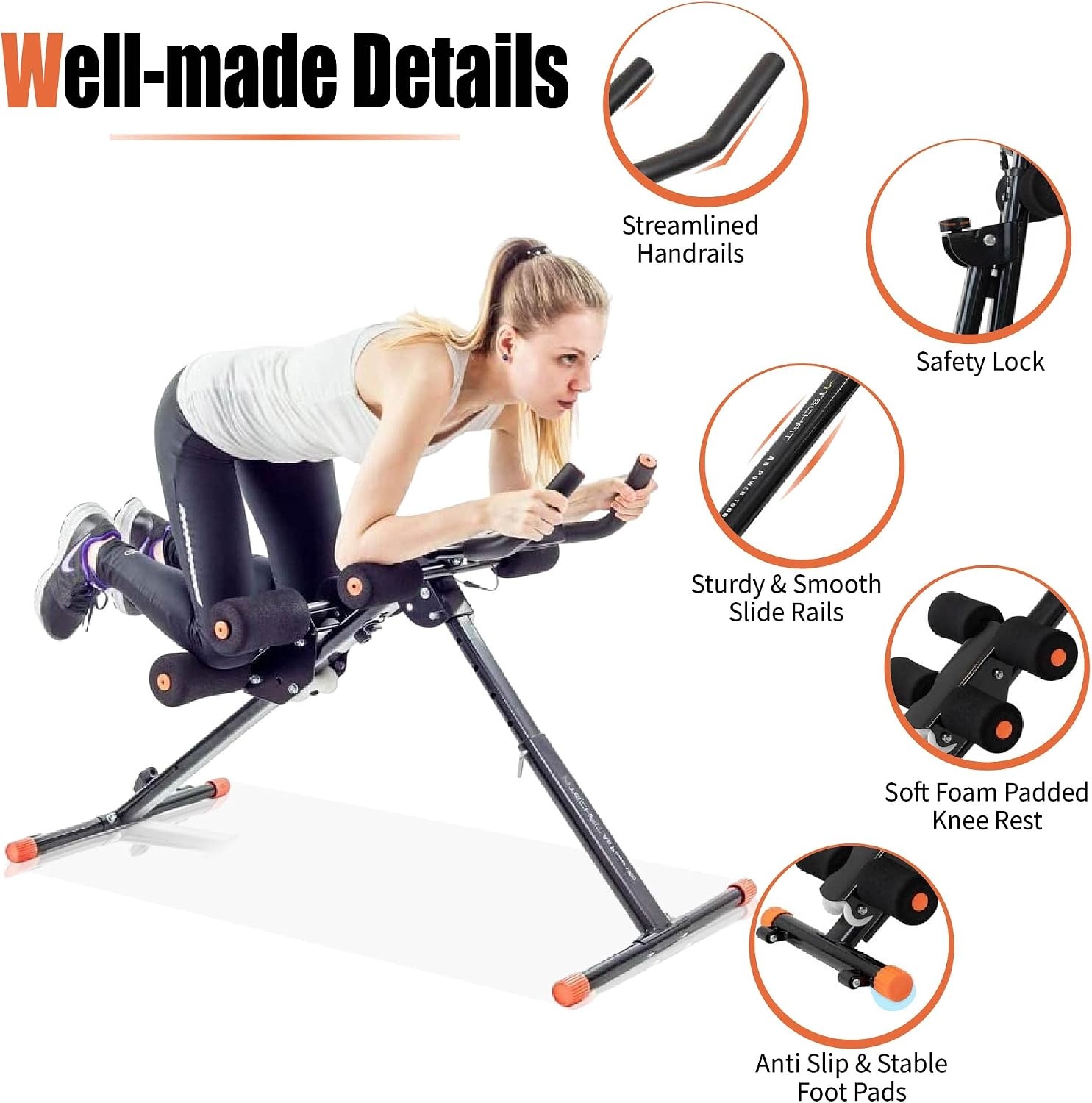 Klappbarer Bauchmuskeltrainer mit LCD-Display - Sparen Sie bis zu 34%