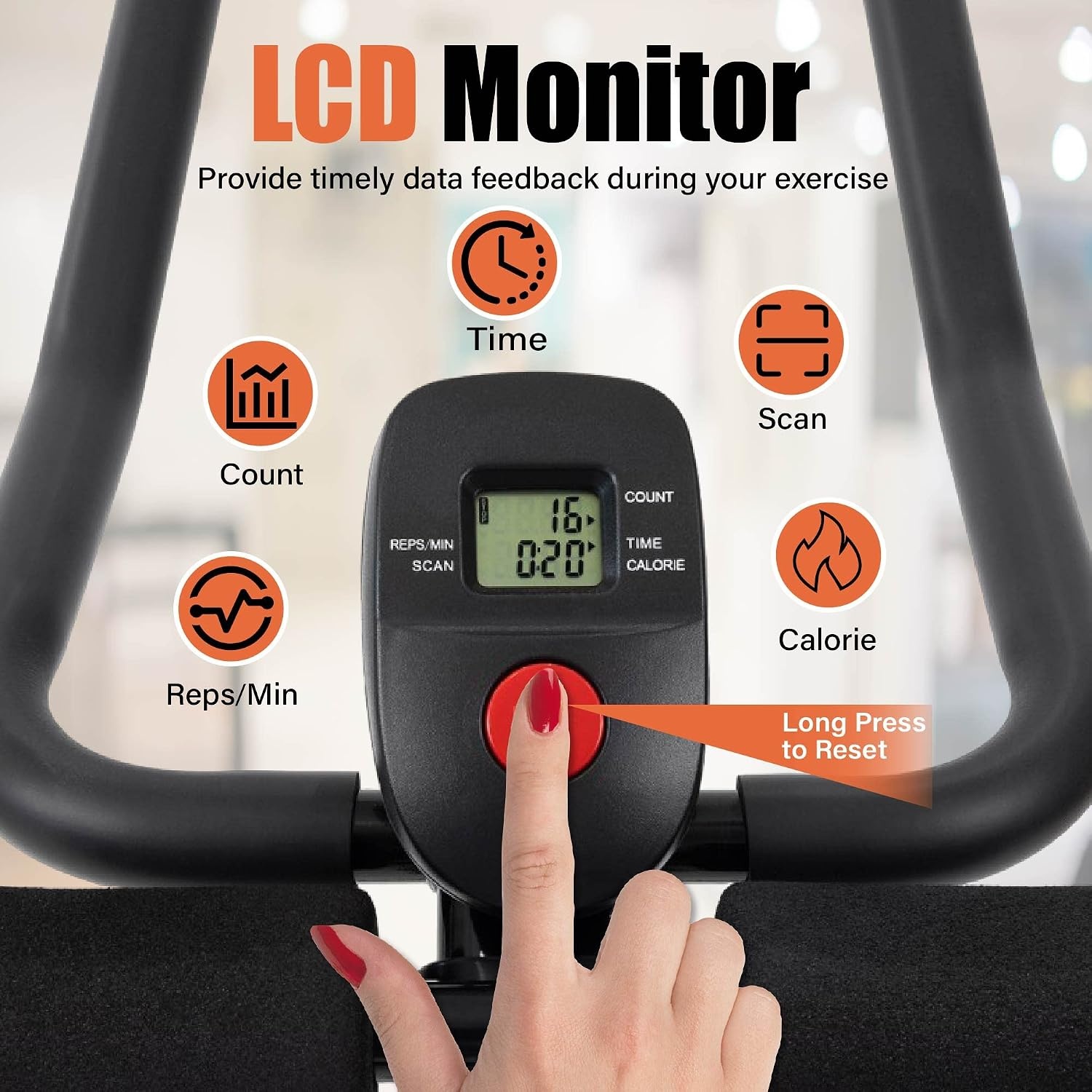 Klappbarer Bauchmuskeltrainer mit LCD-Display - Sparen Sie bis zu 34%