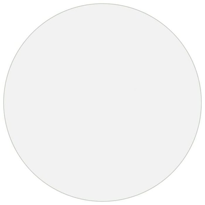 Vidaxl Tischschutzfolie Ø 110 cm, 2 mm PVC matt - bis zu 43 % Rabatt