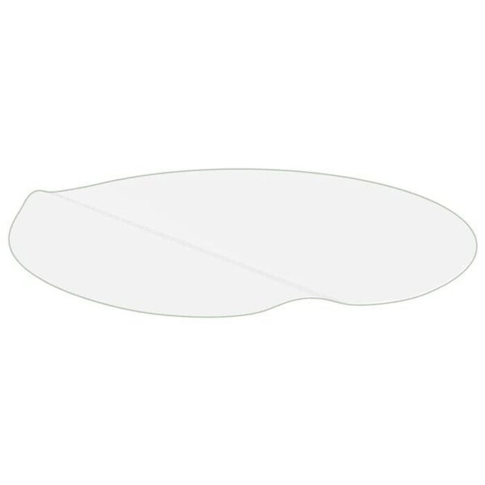 Vidaxl Tischschutzfolie Ø 110 cm, 2 mm PVC matt - bis zu 43 % Rabatt