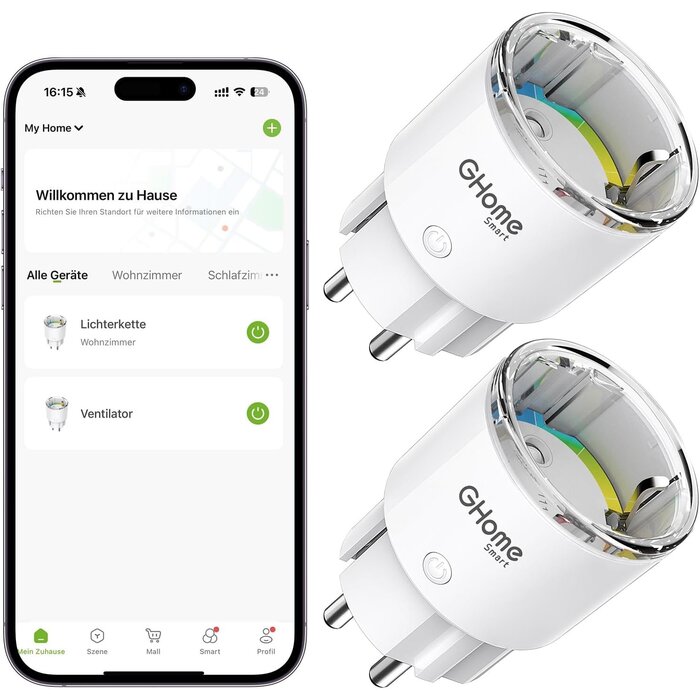 Smart WLAN-Steckdosen Set 4er-Pack - Energie sparen mit bis zu 33% Rabatt