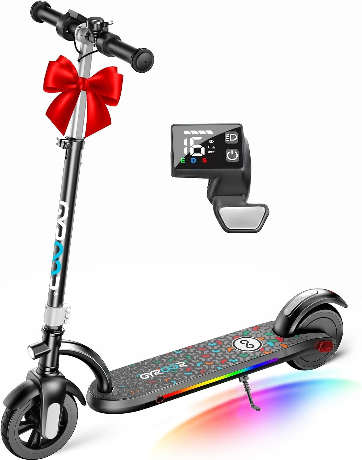Elektrischer Kinder-Scooter - 180W, 16 km/h - Blau - bis zu 35% Rabatt
