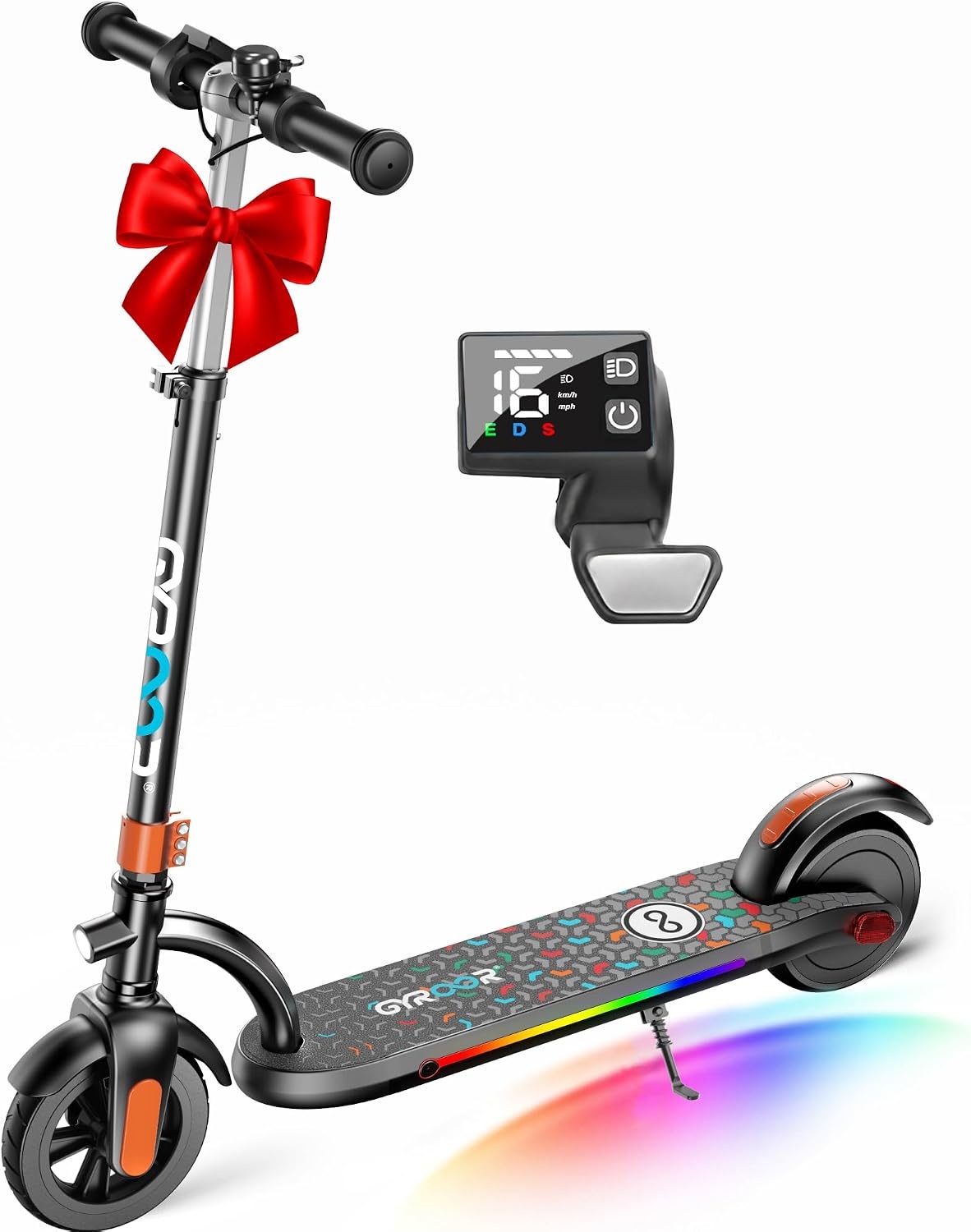 Elektrischer Kinder-Scooter - 180W, 16 km/h - Blau - bis zu 35% Rabatt