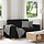 2-Sitzer Sofa in Schwarz, 160 cm - Stilvoll & bis zu 34% günstiger