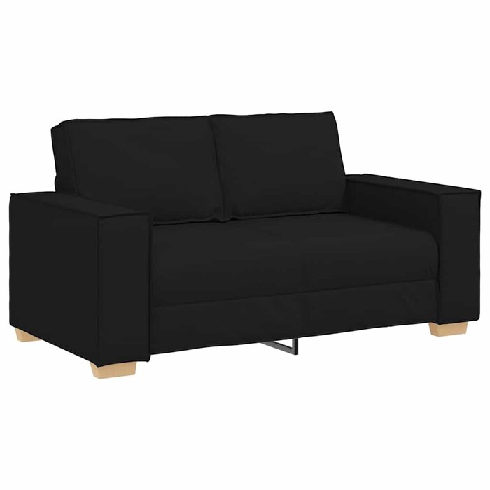 Vidaxl 2-Sitzer Sofa in Schwarz, 160 cm - Stilvoll & bis zu 34% günstiger