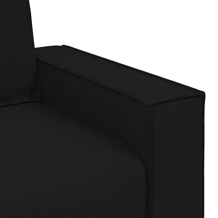 Vidaxl 2-Sitzer Sofa in Schwarz, 160 cm - Stilvoll & bis zu 34% günstiger