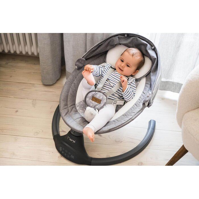 Elektrische Babyschaukel mit Fernbedienung & Bluetooth - bis zu 34% sparen