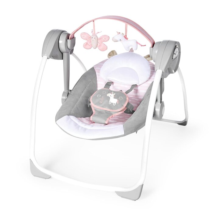 Babyschaukel mit Einhorn-Design, tragbar - bis zu 34% Rabatt