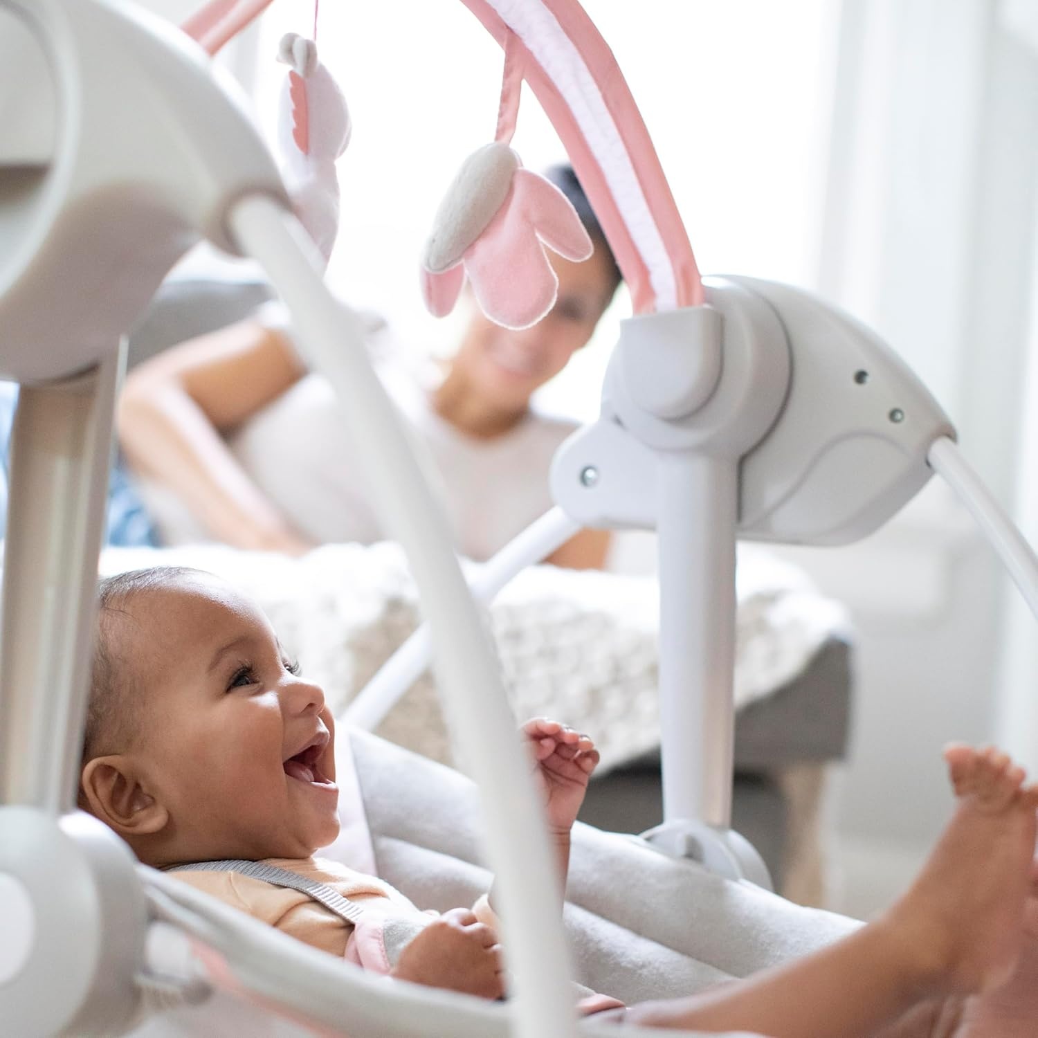 Babyschaukel mit Einhorn-Design, tragbar - bis zu 34% Rabatt