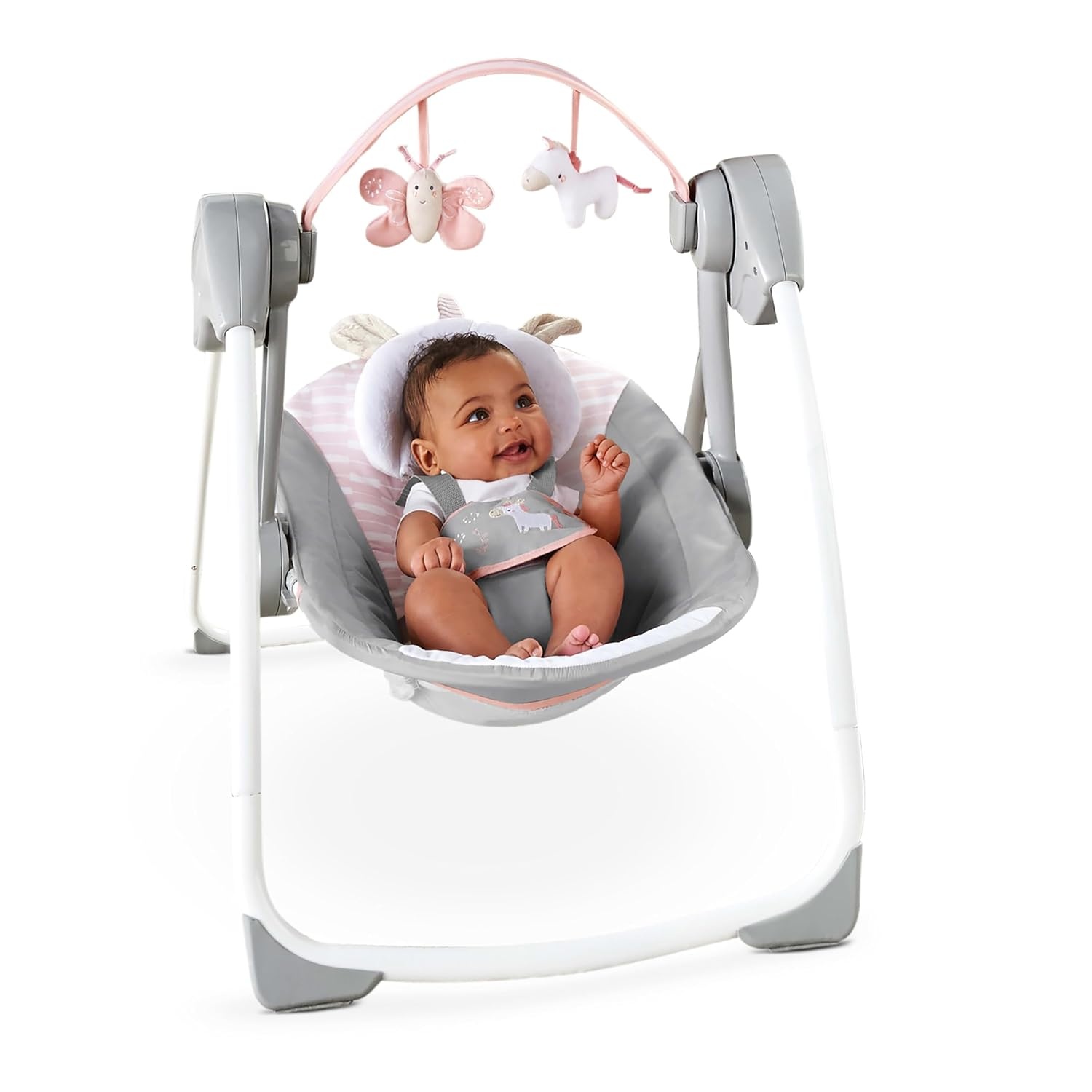 Babyschaukel mit Einhorn-Design, tragbar - bis zu 34% Rabatt