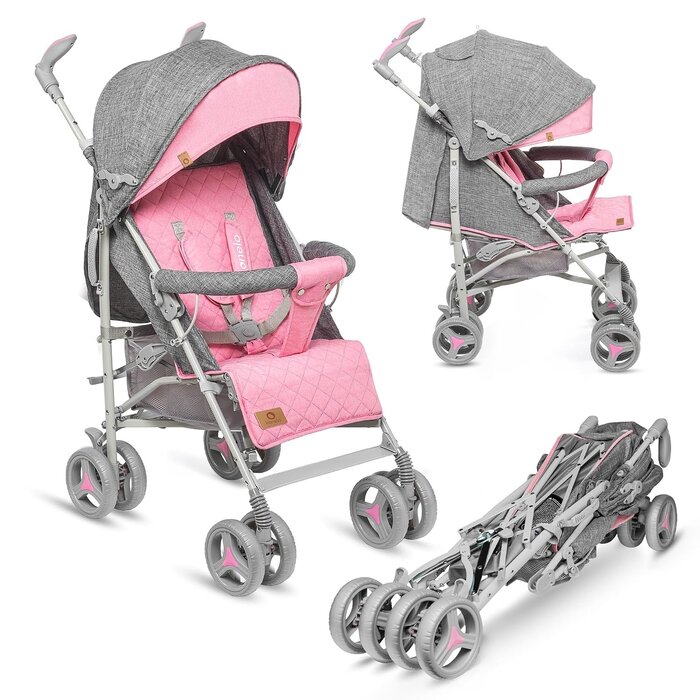 Leichter Reisebuggy in Rosa - Jetzt bis zu 34% reduziert!