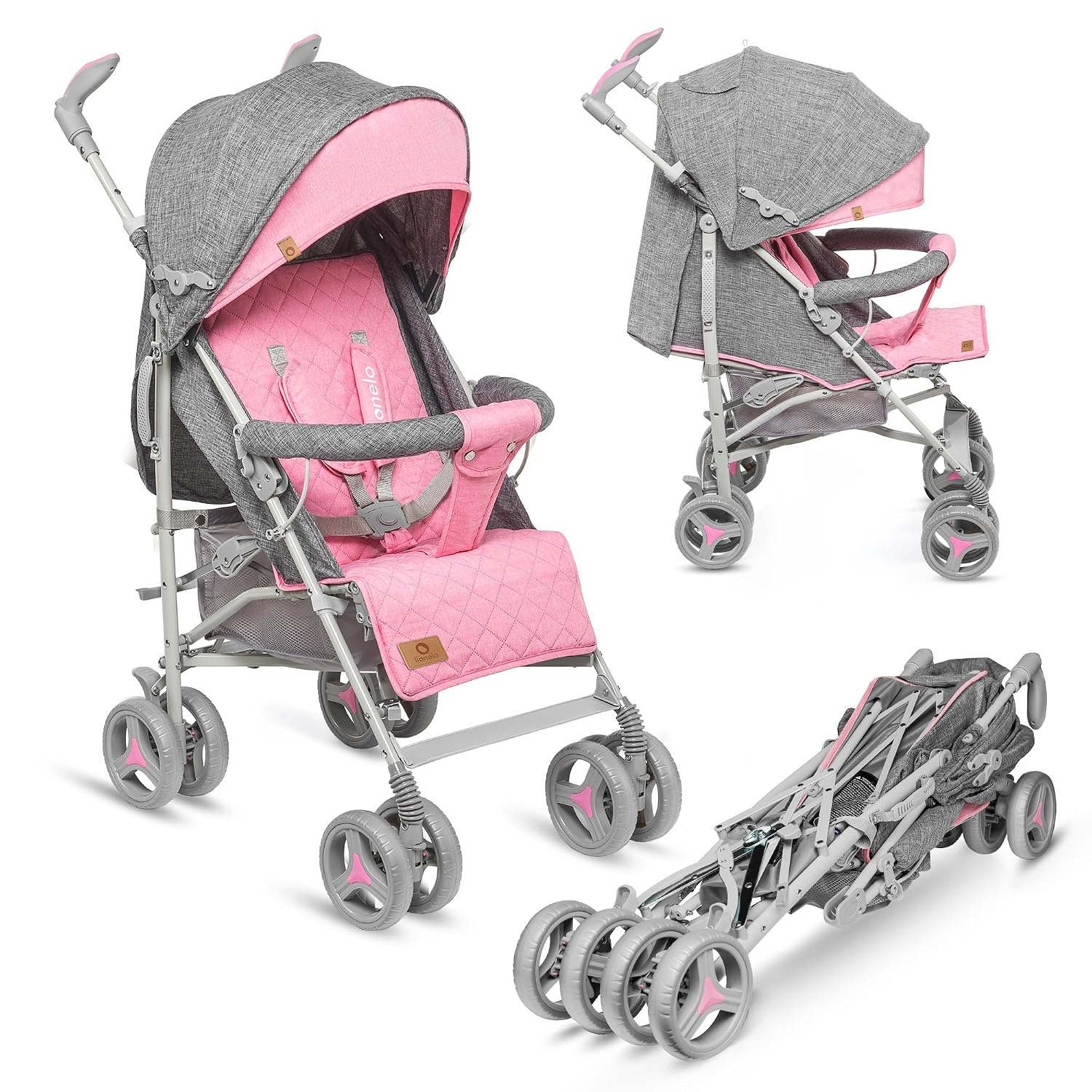 Leichter Reisebuggy in Rosa - Jetzt bis zu 34% reduziert!