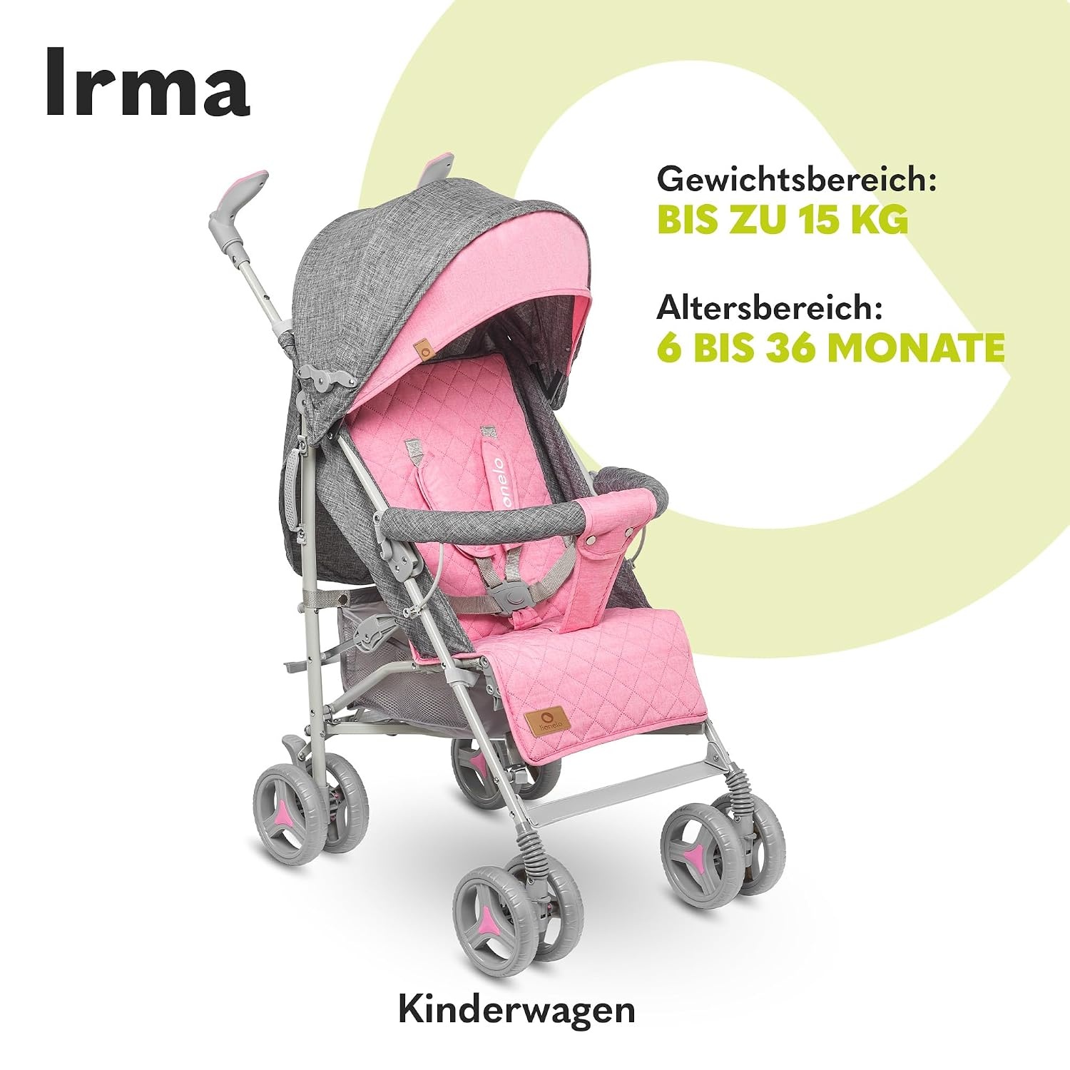 Leichter Reisebuggy in Rosa - Jetzt bis zu 34% reduziert!
