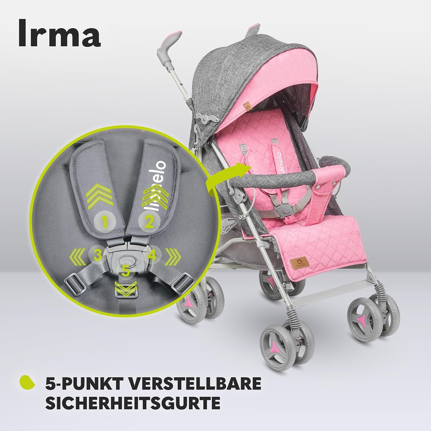 Leichter Reisebuggy in Rosa - Jetzt bis zu 34% reduziert!