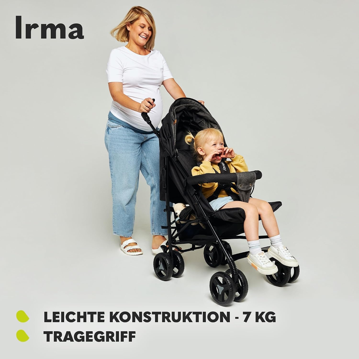 Leichter Reisebuggy in Rosa - Jetzt bis zu 34% reduziert!