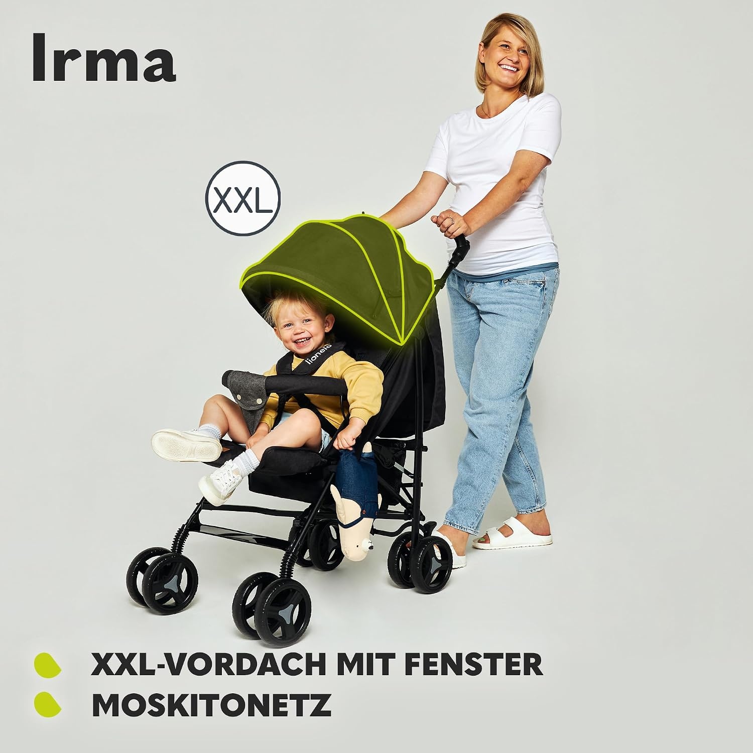 Leichter Reisebuggy in Rosa - Jetzt bis zu 34% reduziert!