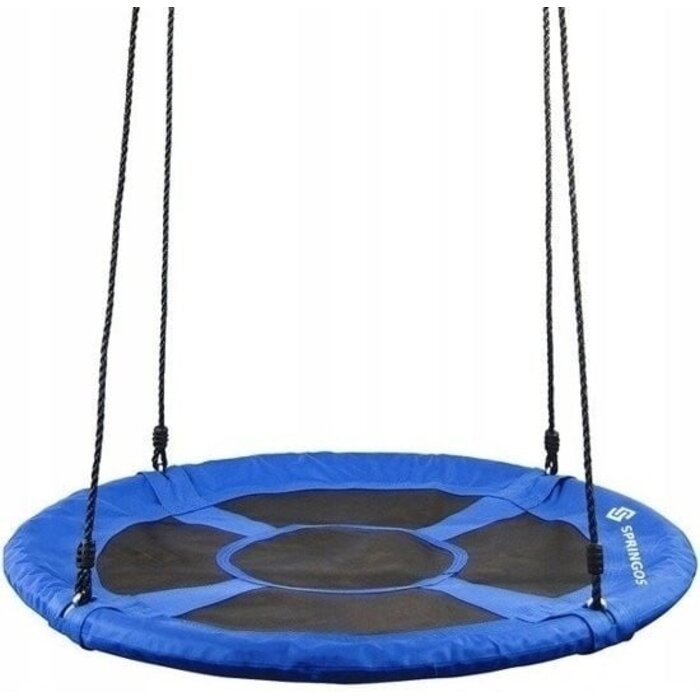 Große Nestschaukel 100 cm, Blau, bis 100 kg - Bis zu 21% Rabatt
