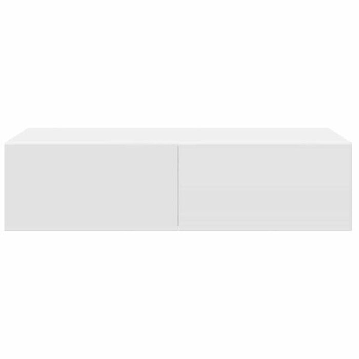 Wandregal mit Schubladen, Weiß, 60x26,5 cm - Outlet-Angebot: bis zu 33% sparen