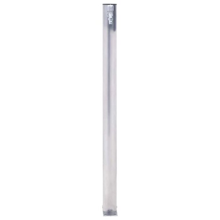 Edelstahl Gartenwasserzapfstelle 80 cm mit Schlauchhalter - bis zu 33% Rabatt