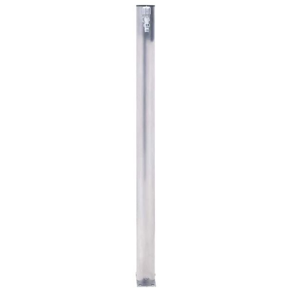 Edelstahl Gartenwasserzapfstelle 80 cm mit Schlauchhalter - bis zu 33% Rabatt