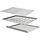Edelstahl Gasgrill-Ersatzset 60x48 cm für 3-Brenner - bis zu 33% reduziert