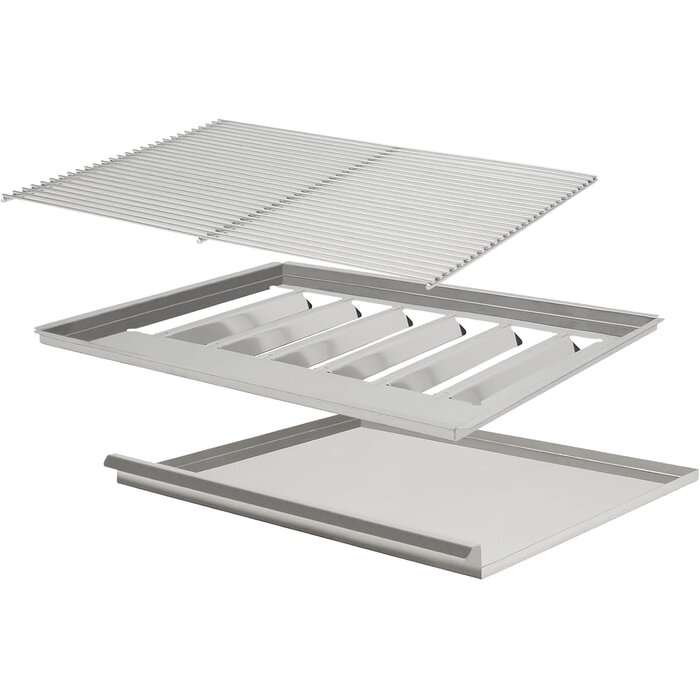 Edelstahl Gasgrill-Ersatzset 60x48 cm für 3-Brenner - bis zu 33% reduziert