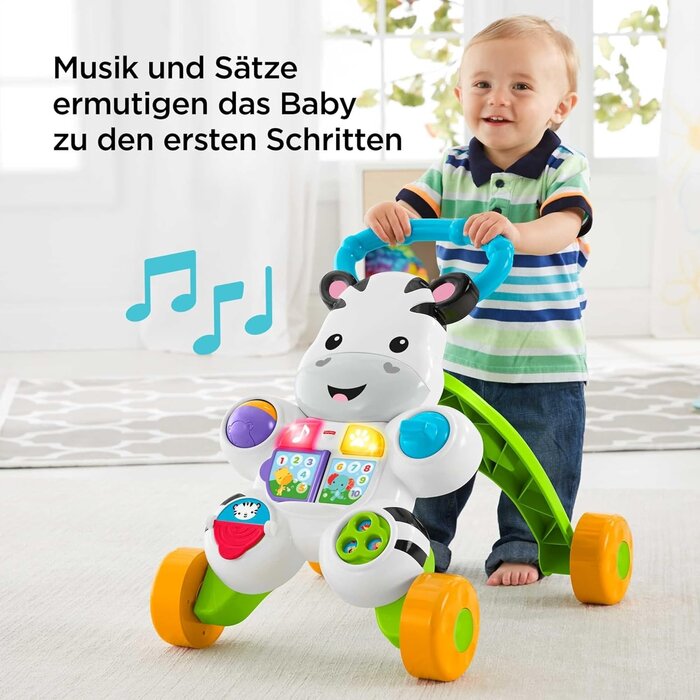 Interaktiver Lauflernwagen Zebra - Ab 6 Monaten - Bis zu 32% Rabatt!