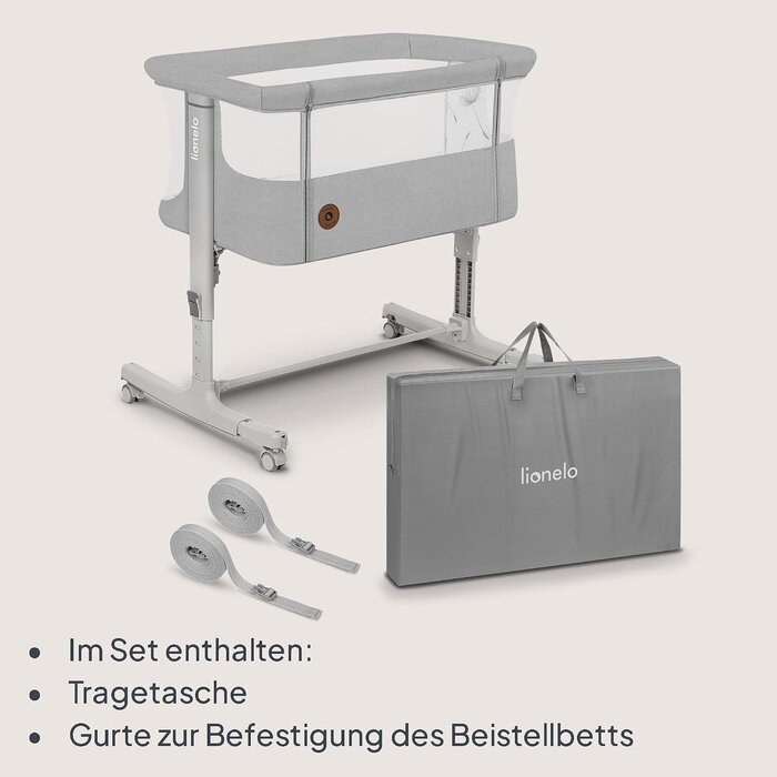 3-in-1 Baby Beistellbett, höhenverstellbar - jetzt bis zu 34% günstiger