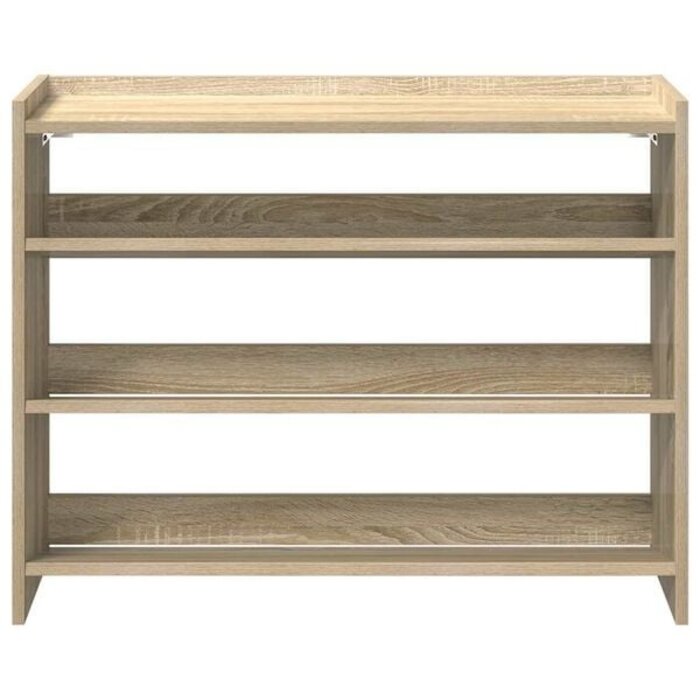Schuhregal 80x25x62 cm Sonoma-Eiche - Jetzt bis zu 34% Rabatt sichern!