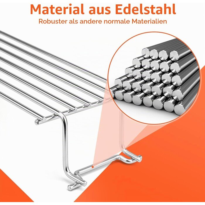 Edelstahl Warmhalterost für Gasgrill 63,5 cm - Outlet bis zu 31% reduziert