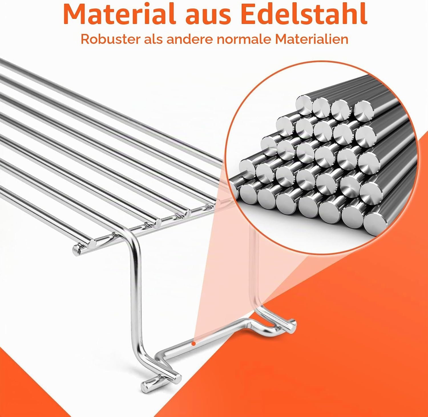 Edelstahl Warmhalterost für Gasgrill 63,5 cm - Outlet bis zu 31% reduziert