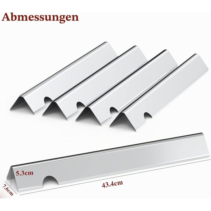Flavorizer Bars für Genesis II / LX 300 Serie - 5er Set - bis zu 33% Rabatt