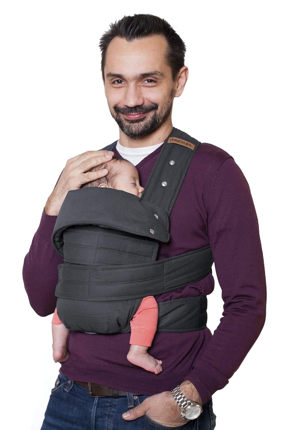 Ergonomische Babytrage - Bauch- und Hüftsitz, Größe L - bis zu 33% günstiger