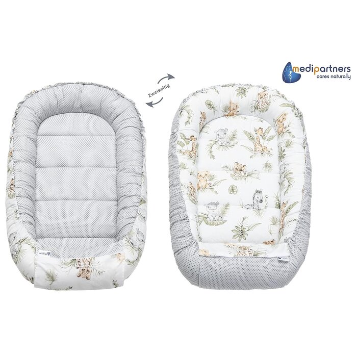 5-tlg. Babynestchen Safari Beige - Gemütlich & Sicher - Jetzt bis zu 34% sparen