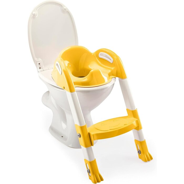 WC-Sitzverkleinerer mit Treppe für Kinder - Grau - Bis zu 33% Rabatt