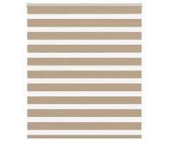 Vidaxl Doppelrollo 130x150 cm sandbraun - 55% Rabatt - Lichtdurchlässig & Blickdicht