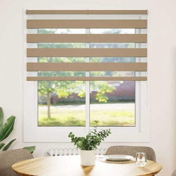 Doppelrollo 130x150 cm sandbraun - jetzt bis zu 33% günstiger sichern