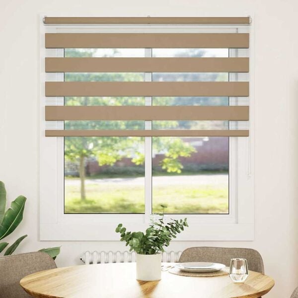 Doppelrollo 130x150 cm sandbraun - jetzt bis zu 33% günstiger sichern