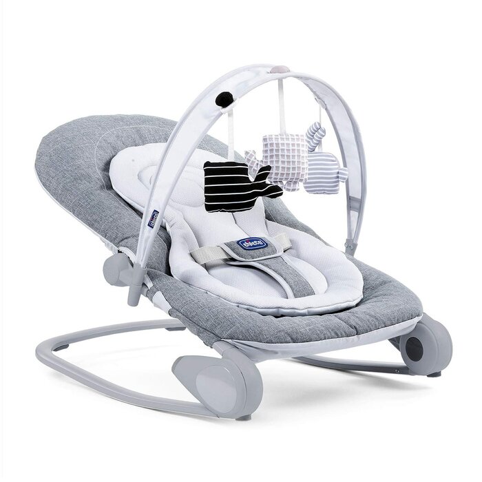 Mitwachsende Babywippe bis 18 kg - Titan - bis zu 34% Rabatt