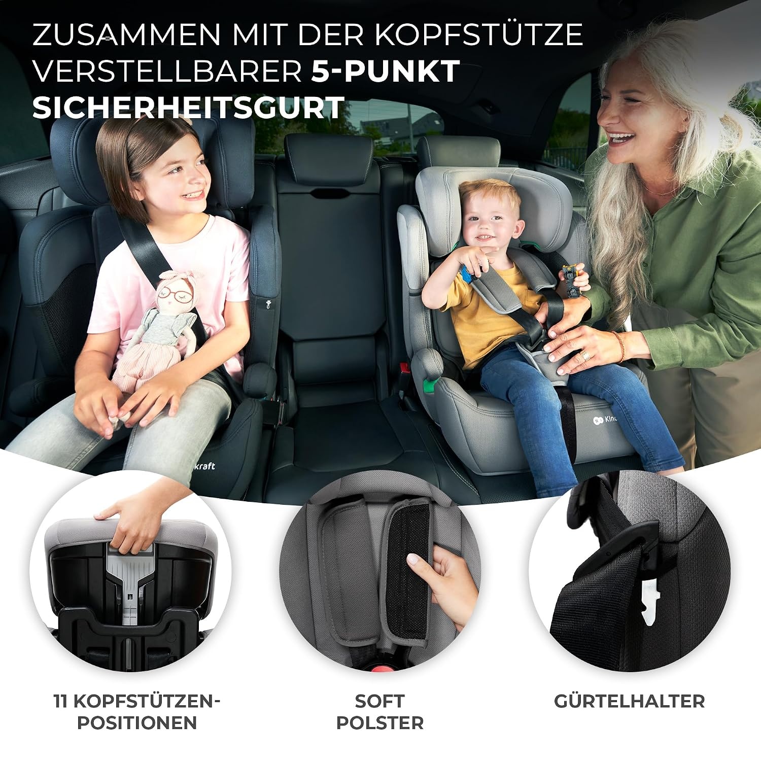 Kindersitz i-Size für 76-150 cm - bis zu 34% günstiger als Neuware