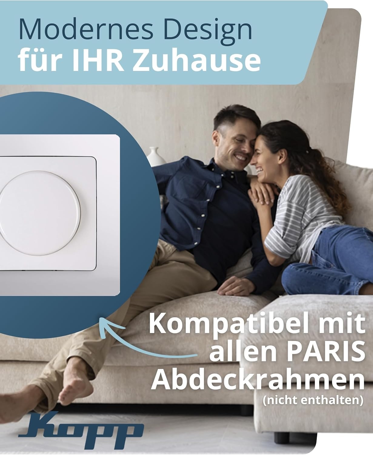 Phasenabschnitts-Drehdimmer Arktisweiß, 3-110W - bis zu 33% günstiger