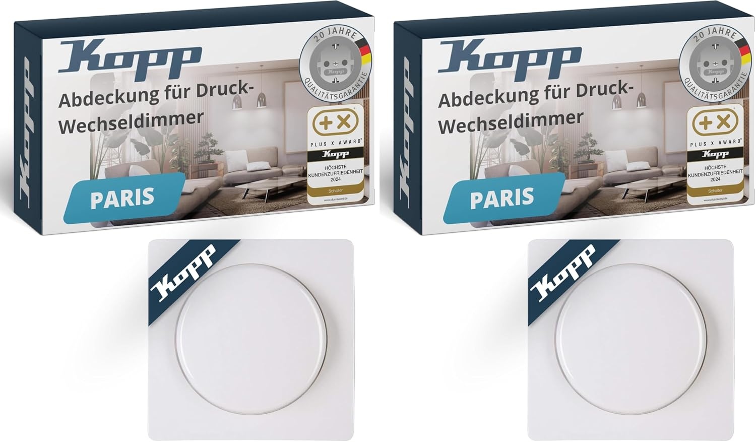 Phasenabschnitts-Drehdimmer Arktisweiß, 3-110W - bis zu 33% günstiger