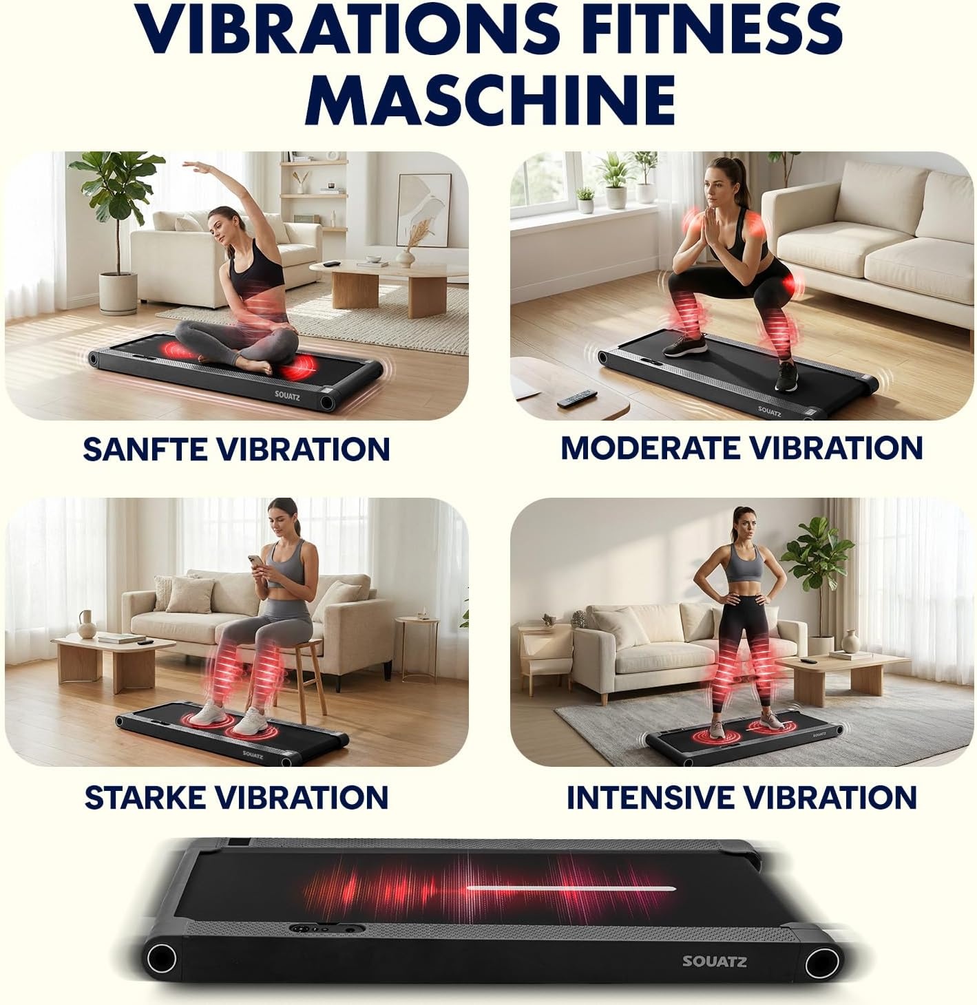Walking Pad Laufband & Vibrationsplatte - Bis zu 35% Rabatt