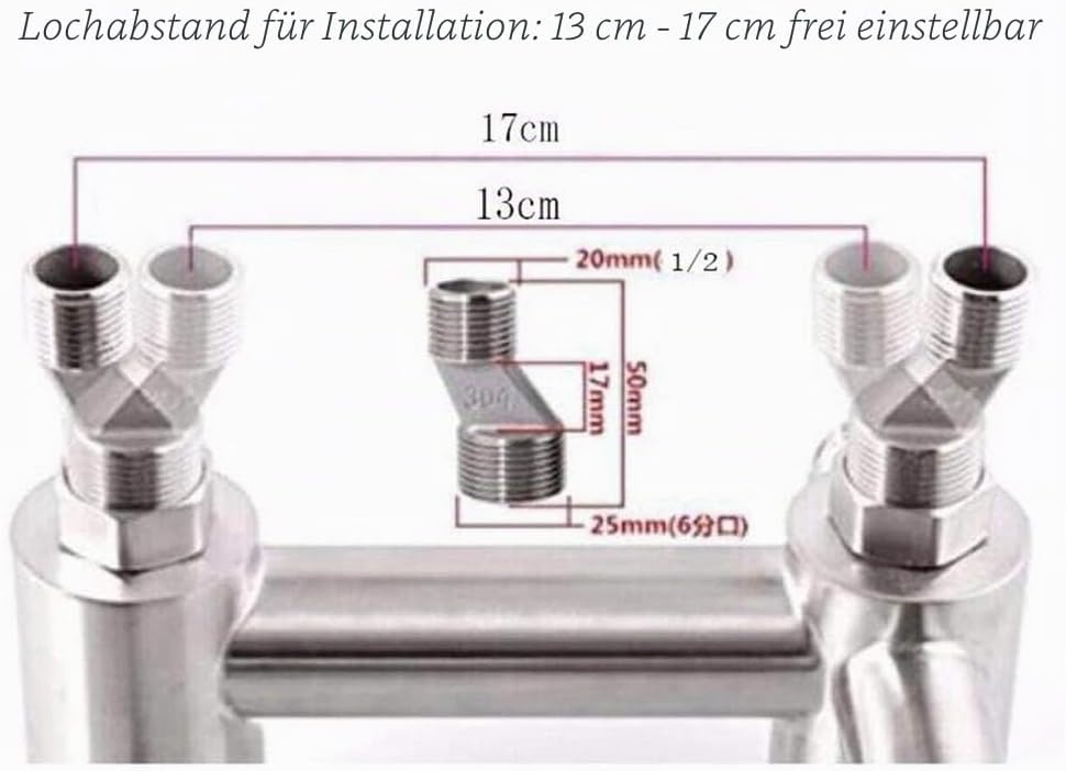 Wandküchenarmatur Edelstahl 304 - 360° schwenkbar - Bis zu 34% sparen