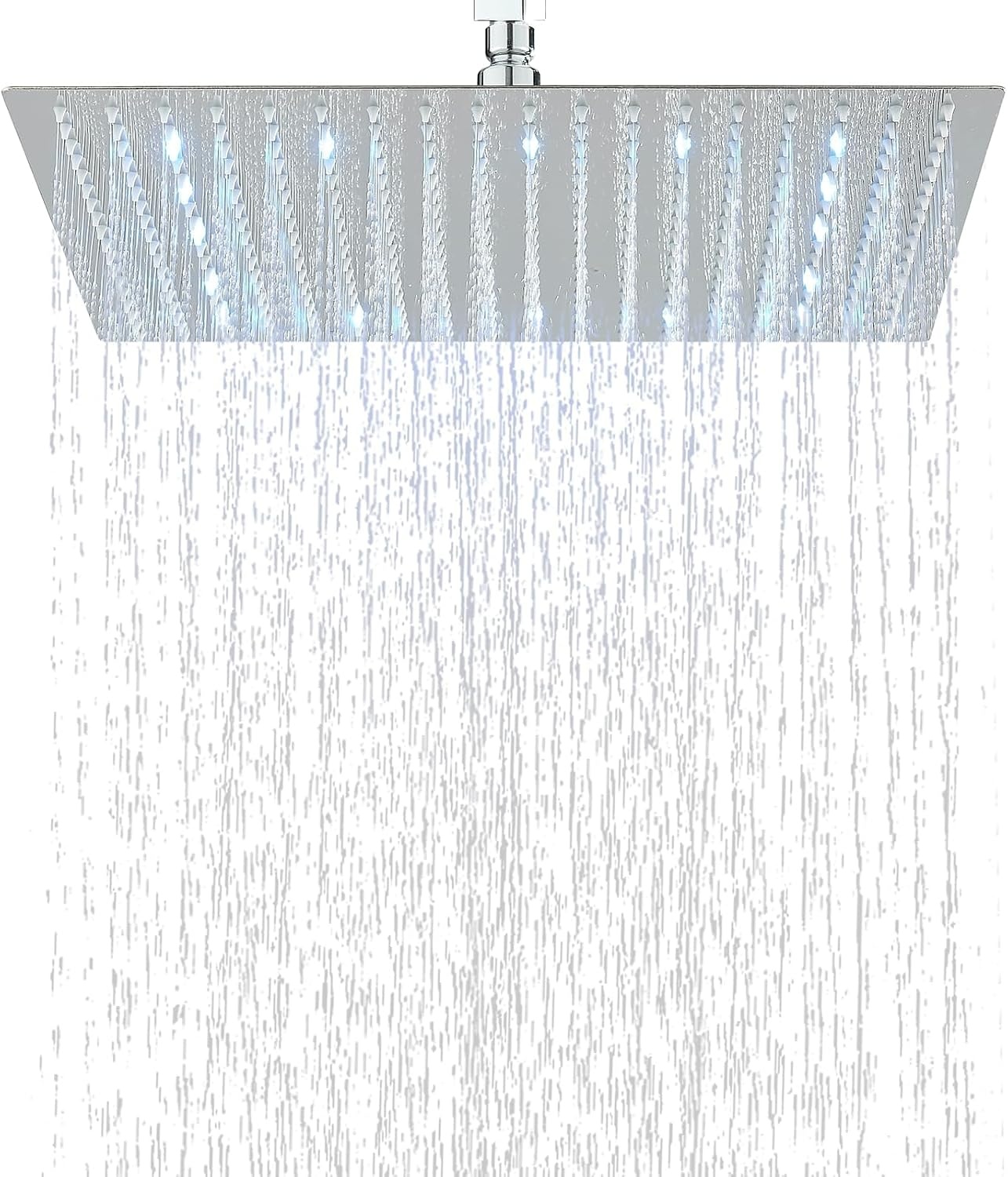 Großer 40 cm LED-Regenduschkopf Edelstahl - jetzt bis zu 32% günstiger
