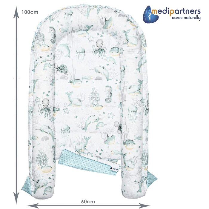 5-teiliges Babynestchen-Set Ozean - jetzt bis zu 34% sparen!