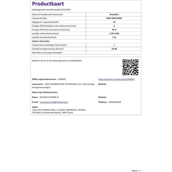 Elektrischer Warmwasserhahn mit LED - Wandmontage, 3,2 kW, bis zu 34% sparen