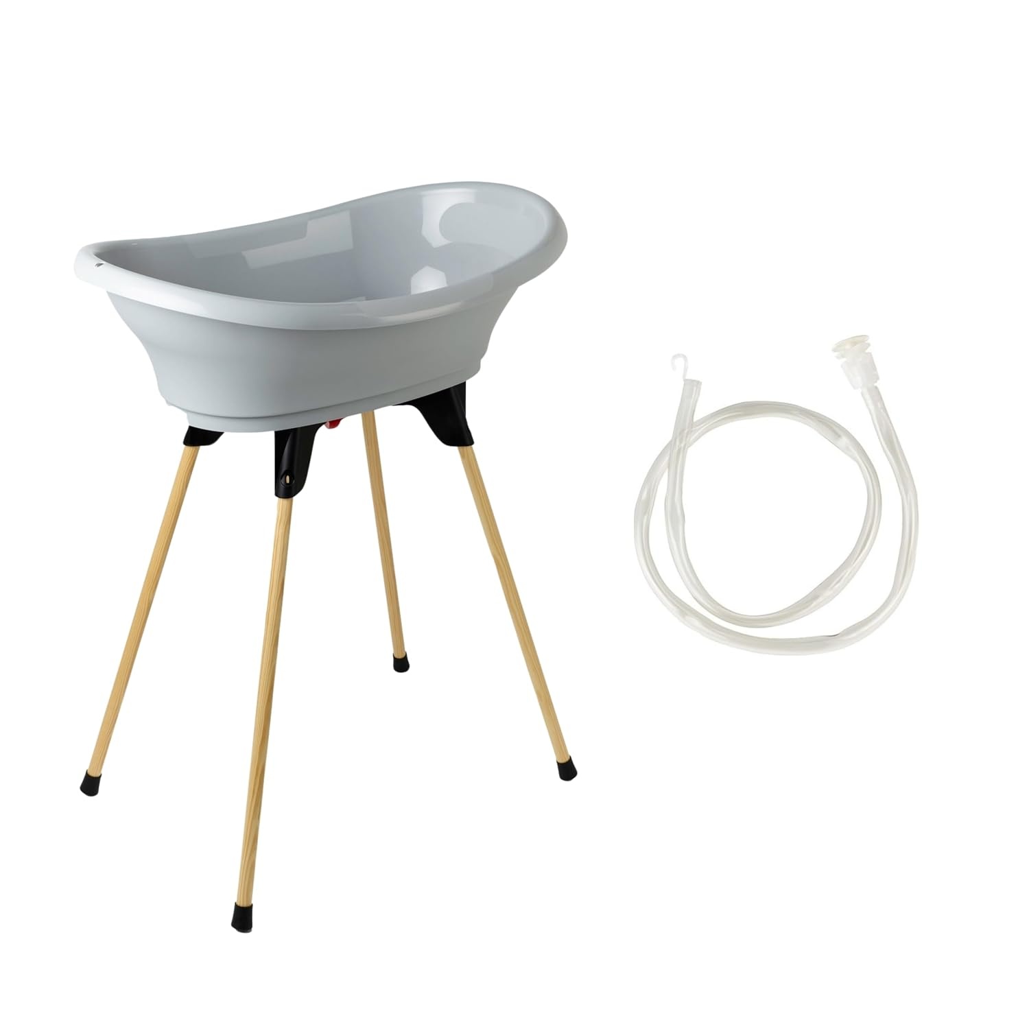Ergonomische Babybadewanne mit Ständer - Grau - bis zu 34 % günstiger