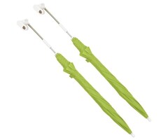 Vidaxl 2er-Set Campingstuhl-Sonnenschirme, 105 cm, Grün - 50% Rabatt